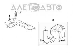 Capac motor stânga Honda Accord 13-17