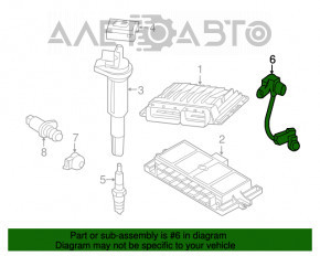 Senzorul de arbore cotit BMW X5 E70 07-13 3.0