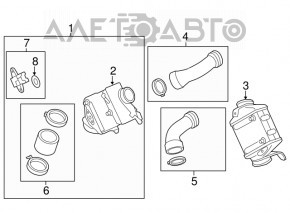 Senzor MAP BMW F10 10-17 nou OEM original