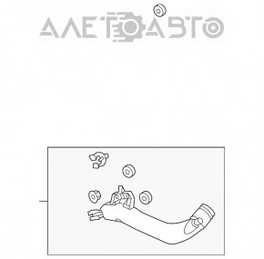 Tubulatură de aer BMW 335i e92 08-11