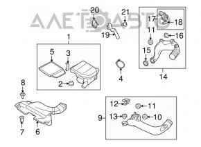 Tubulatură de aer BMW 335i e92 08-11