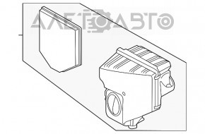 Carcasa filtru aer BMW X3 F25 11-17 2.0T nou original OEM