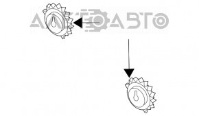 Pinionul arborelui cu came pentru Infiniti Q50 14-15 3.7 VQ37VHR.