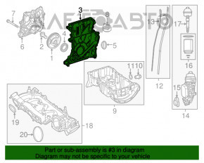 Capota motorului din față Infiniti QX30 17-