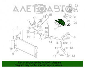 Корпус термостата Mitsubishi Outlander Sport ASX 10-13