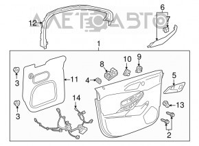 Controlul oglinzilor pentru Chevrolet Cruze 16-