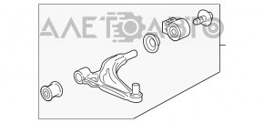 Maneta inferioară față stânga Chevrolet Cruze 11-15 nouă originală OEM