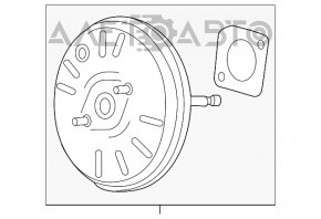 Amplificator de vidare Chevrolet Cruze 16-