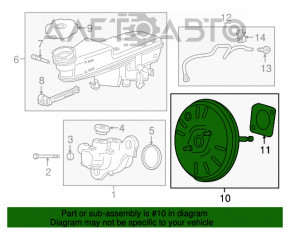 Amplificator de vidare Chevrolet Cruze 16-