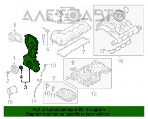 Capota motorului Nissan Rogue Sport 17-19 cu capacul VTC.