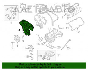 Capota motorului exterioară Nissan Pathfinder 13-20 VQ35DE 3.5