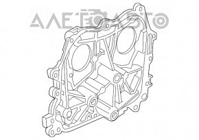 Capacul frontal al chiuloasei pentru Infiniti QX30 17-