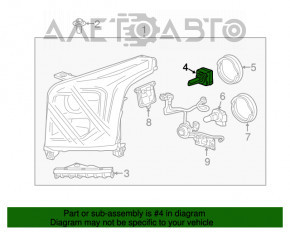 Lampa de xenon pentru Cadillac ATS 13-