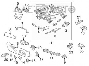 OCCUPANT DETECTION SENSOR Chevrolet Volt 16-