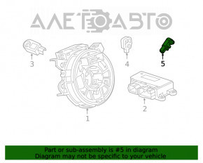 Senzor airbag dreapta față Chevrolet Trax 18-22