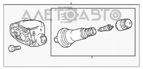 Senzor de presiune a roților Chevrolet Equinox 18-21 315 MHz