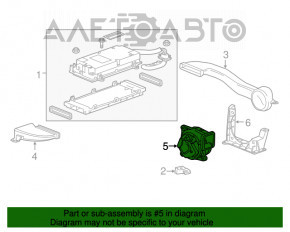 Ventilatorul de răcire a bateriei Chevrolet Volt 11-15