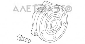 Butuc roata dreapta fata Chevrolet Bolt 17-