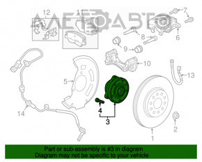 Butuc roata dreapta fata Chevrolet Bolt 17-