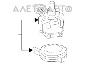 Насос системы охлаждения Chevrolet Volt 11-15