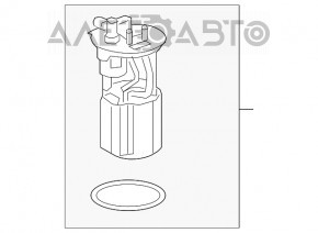 Pompă de combustibil Buick Encore 13-19 fwd