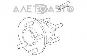 Rulment roata spate dreapta Chevrolet Cruze 16-