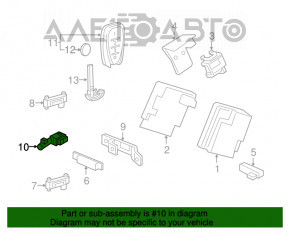 Ignition Anti-theft Module Computer Chevrolet Volt 16-