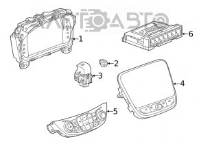 Body Control Module BCM Chevrolet Camaro 16-