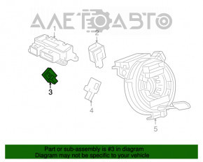 Senzor airbag usa stanga Chevrolet Bolt 17-