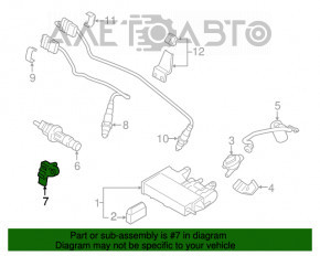 Map Sensor BMW X1 F48 16-22 B46 на коллекторе новый OEM оригинал