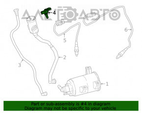 Map Sensor BMW 5 G30 17-23