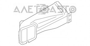 Воздухоприемник BMW 5 G30 17-23 2.0T, 3.0T, 530e hybrid новый OEM оригинал