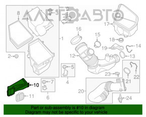 Grila de aer BMW 5 G30 17-23 nouă OEM originală