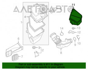 Резонатор BMW X3 G01 18- 2.0T