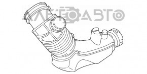 Conductă de aer către turbina BMW 5 G30 17-23 2.0T nou OEM original