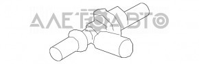 Supapa de absorbție a vaporilor de combustibil BMW 5 G30 17-23 2.0T, 530e hibrid nou OEM original