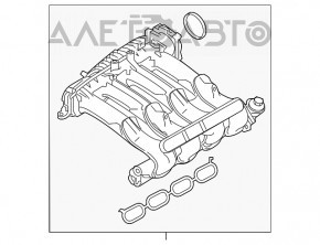 Colector de admisie Nissan Rogue Sport 17-19