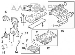 Colector de admisie Nissan Rogue Sport 17-19