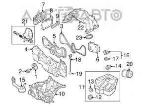 Colector de admisie pentru Subaru B9 Tribeca