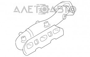 Коллектор выпускной правый Infiniti G35 4d 06-09