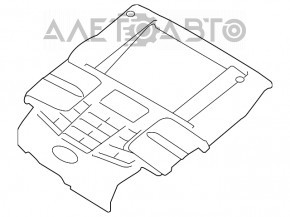 Capacul motorului Subaru Forester 14-18 SJ 2.0