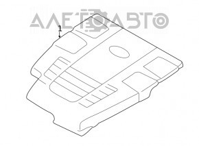 Capacul motorului Subaru Forester 19- SK