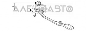 Кронштейн накладки двигателя Subaru Outback 15-19