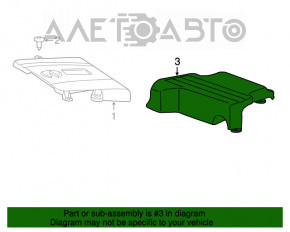 Capacul invertorului Infiniti JX35 QX60 14-17 Hybrid