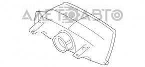 Rezonatorul Subaru B10 Tribeca are o prindere ruptă, defecte pe margine.