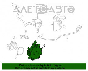 Pompa de vid Infiniti QX30 17-