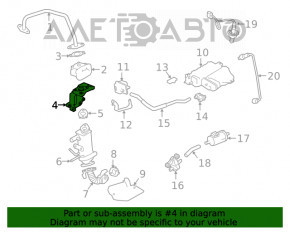 Suport supapă EGR Nissan Rogue 21-22 2.5