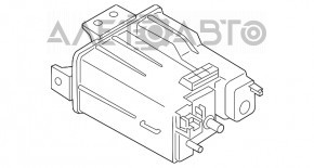 Recipientul cu absorbant de cărbune Nissan Rogue 14-20, gol, nou, original OEM