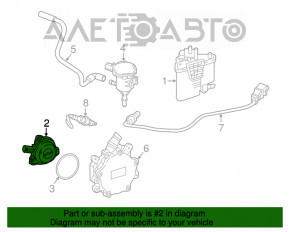 Клапан VVTi Infiniti QX30 17-