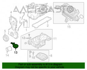 Receptor de ulei Nissan Rogue 14-20 2.5